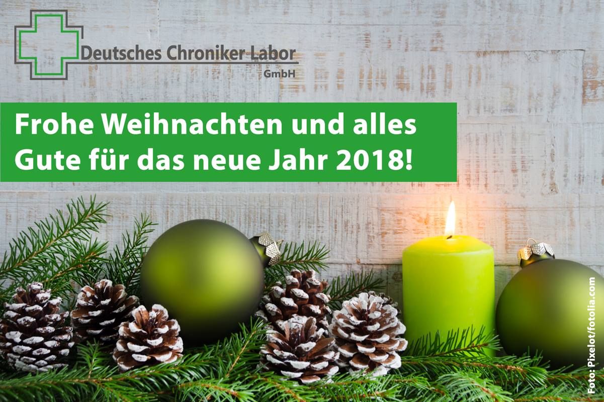 Frohe Weihnachten vom Deutschen Chroniker Labor