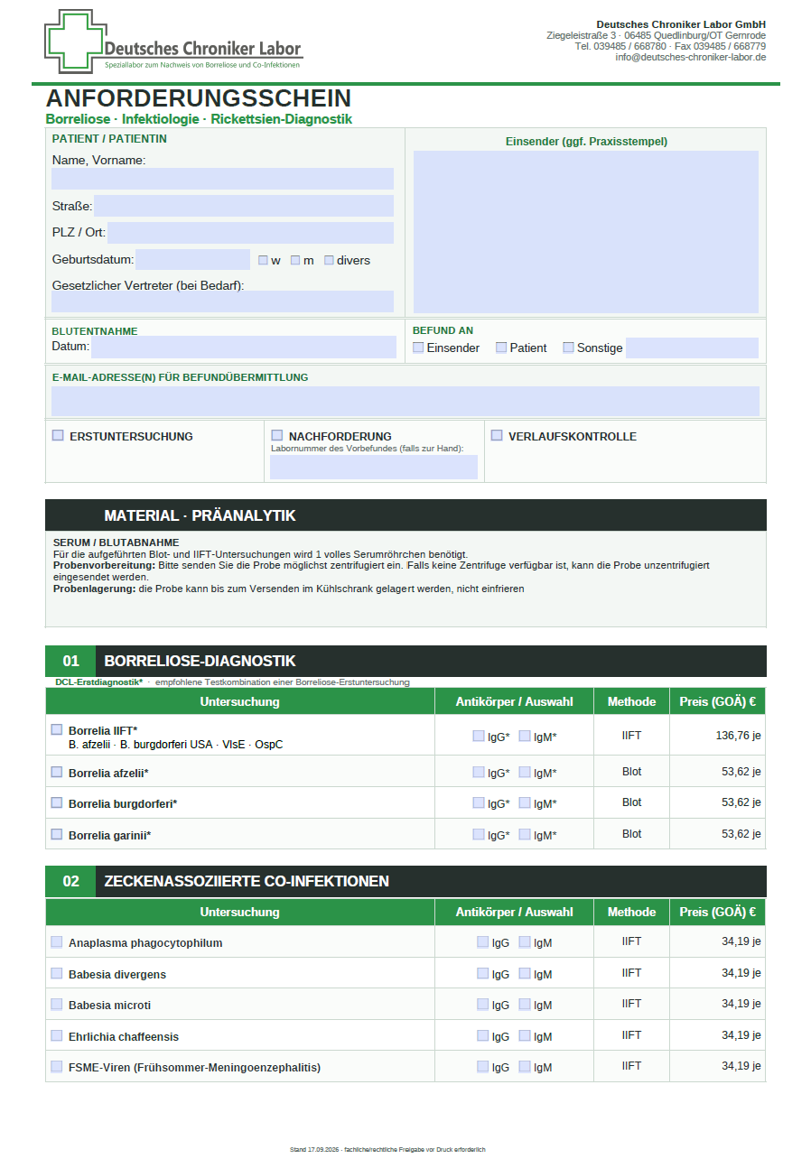 laborauftrag gesamt