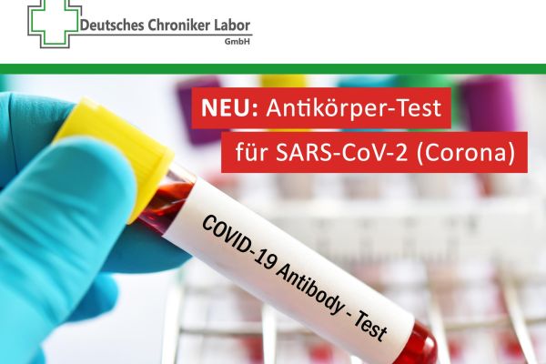 NEU: Antikörper-Test für SARS-CoV-2 (Corona)